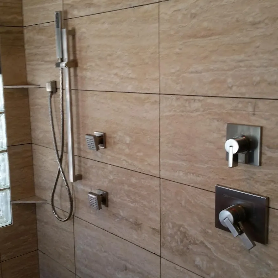 Shower fixture installation for Water Heater Installation in Central City